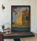 vintage poster nantes 1
