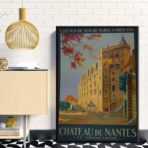 vintage poster nantes 1