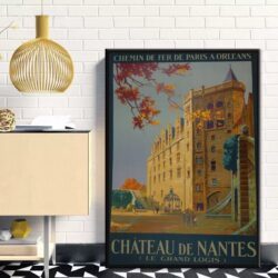 vintage poster nantes 1