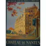 vintage poster nantes 1