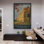 vintage poster nantes 1