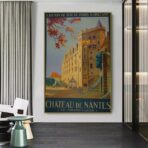vintage poster nantes 1