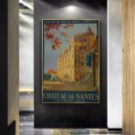 vintage poster nantes 1