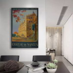 vintage poster nantes 1