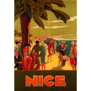vintage schones poster