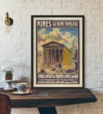 vintage poster nimes 1