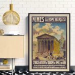 vintage poster nimes 1