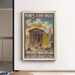 vintage poster nimes 1