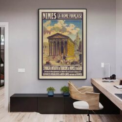 vintage poster nimes 1