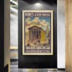 vintage poster nimes 1