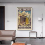 vintage poster nimes 1