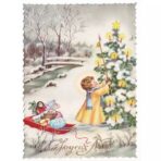 vintage weihnachtsplakat 1