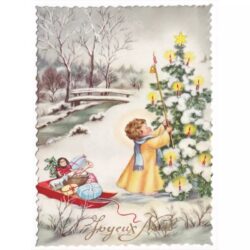 vintage weihnachtsplakat 1