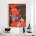 vintage poster neukaledonien
