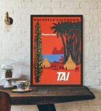vintage poster neukaledonien