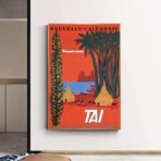 vintage poster neukaledonien