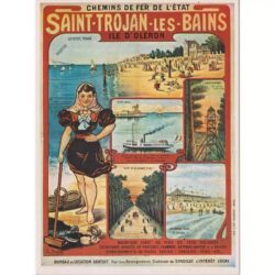 vintage oleron poster 1