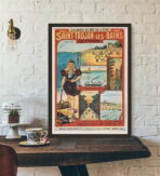 vintage oleron poster 1