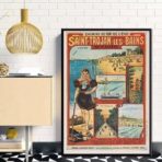 vintage oleron poster 1