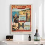 vintage oleron poster 1