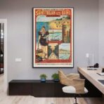 vintage oleron poster 1