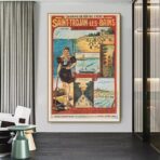 vintage oleron poster 1