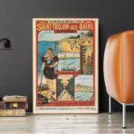 vintage oleron poster 1