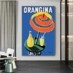 vintage orangina poster 1
