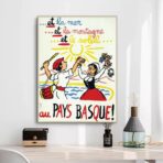 vintage poster baskenland
