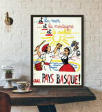 vintage poster baskenland