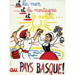 vintage poster baskenland