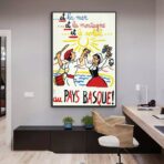 vintage poster baskenland
