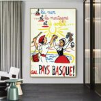 vintage poster baskenland
