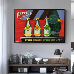 vintage perrier poster 3