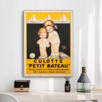 vintage kleinboot poster