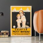 vintage kleinboot poster