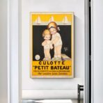 vintage kleinboot poster