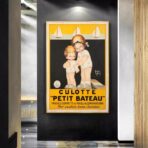 vintage kleinboot poster