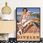 vintage pin up poster 2