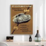 vintage porsche poster 2