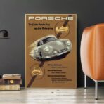 vintage porsche poster 2