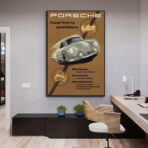 vintage porsche poster 2