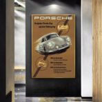 vintage porsche poster 2