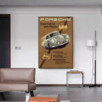 vintage porsche poster 2