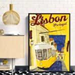 vintage poster portugal 1