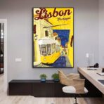 vintage poster portugal 1