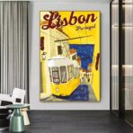 vintage poster portugal 1