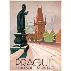 vintage poster prag