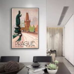 vintage poster prag