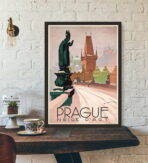 vintage poster prag